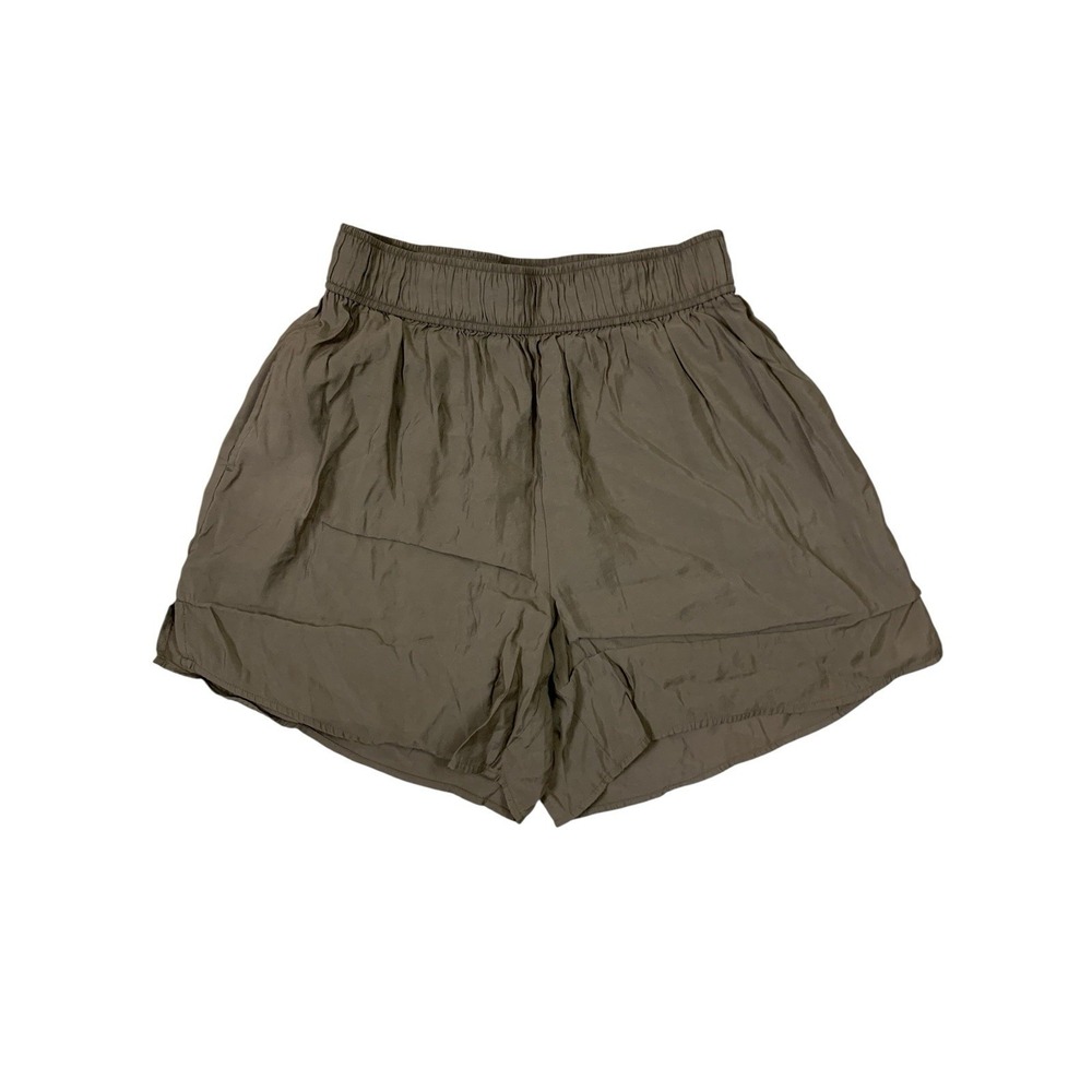 Darling Olive Green Pull On Shorts Womens Small Modal Casual Lounge